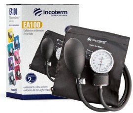 Aparelho de Presso Esfigmomanmetro - EA100 PRETO - INCOTERM