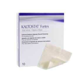 Curativo de Clcio e Sdio - Kaltostat Fortex 10x10cm - CONVATEC