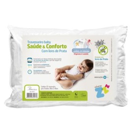 Travesseiro Baby Sade e Conforto Ions de Prata - FIBRASCA